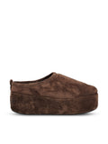 Balenciaga Women's Alaska Soft Platform Mules in Brown - view 1