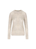 Brunello Cucinelli Women's Mohair Lace Jumper in Ivory - view 1