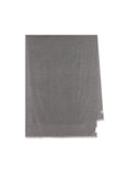 Brunello Cucinelli Women's Cashmere Silk Scarf in Grey - view 1