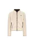 Burberry Women's Cropped Fleece Jacket in Beige - view 1