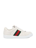 Gucci Women's Screener Leather Sneakers in White - view 1