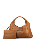 Gucci Women's Softbit Maxi Leather Bag in Brown - view 1