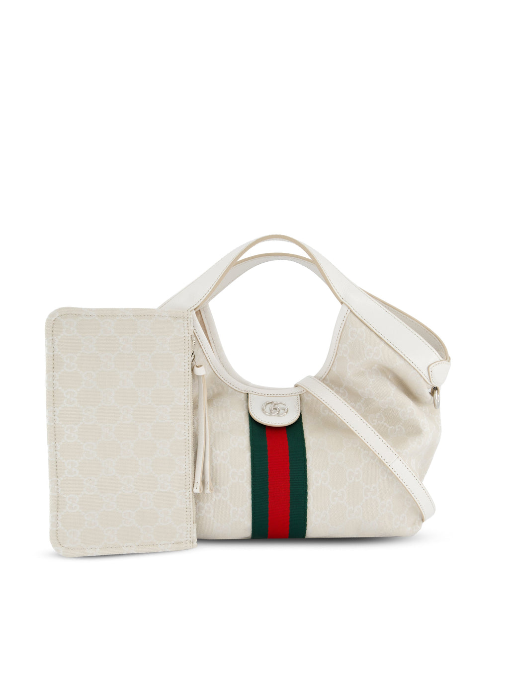 Gucci Women's Giglio GG Canvas Tote Bag in Ivory - view 1
