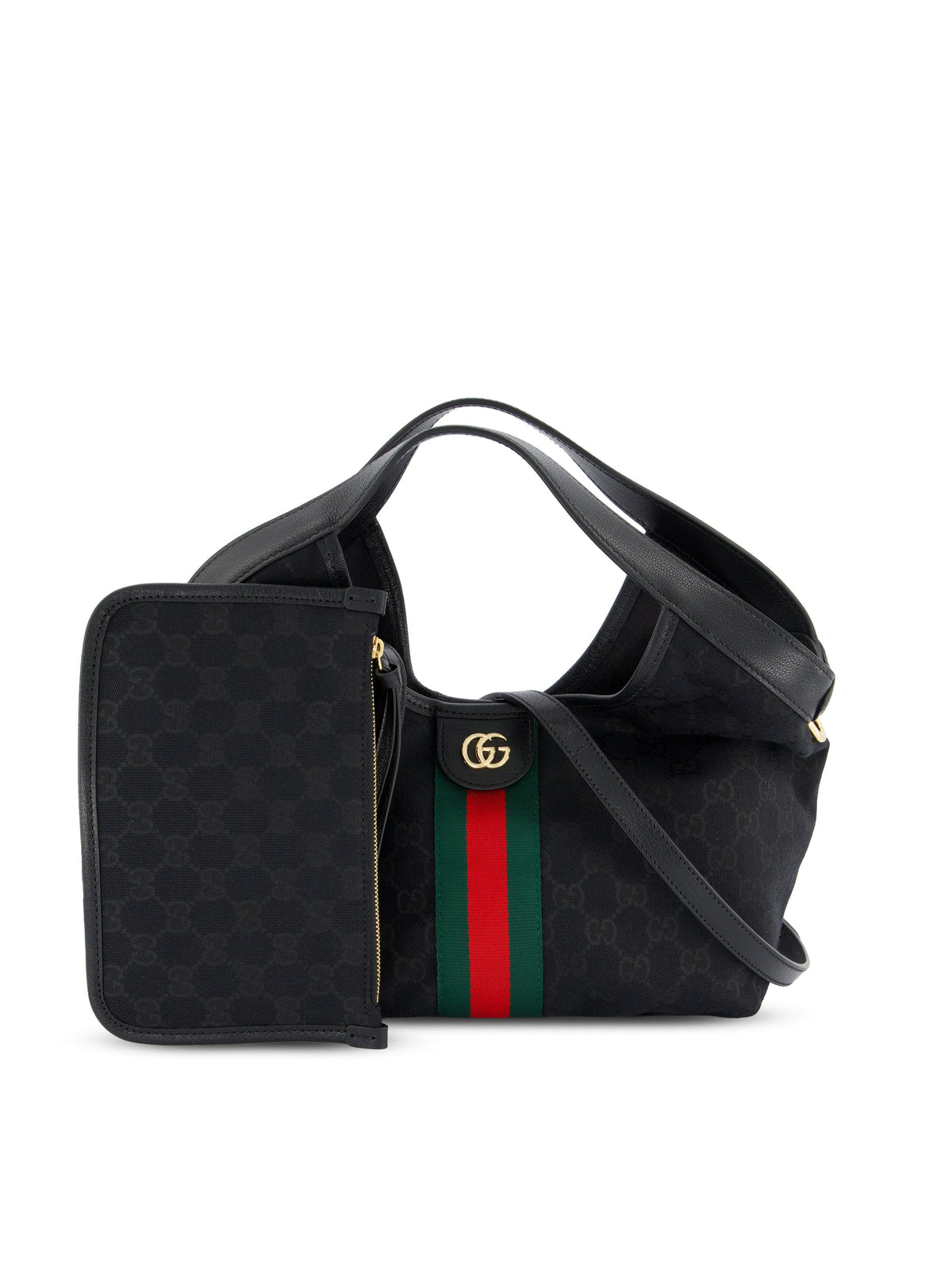 Gucci Women's Giglio GG Canvas Tote Bag in Black - view 1