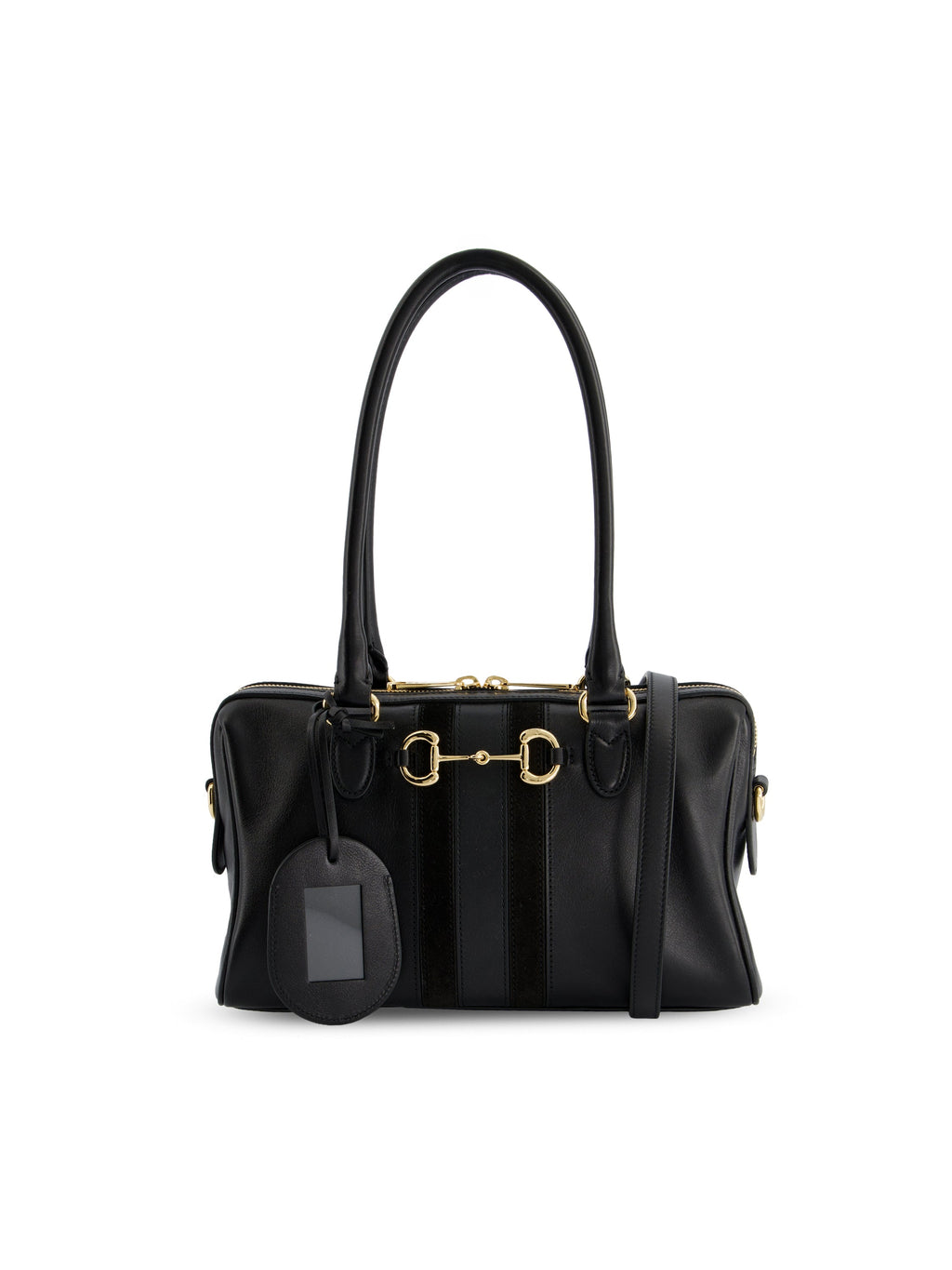 Gucci Women's Borsetto Medium Leather Bag in Black - view 1