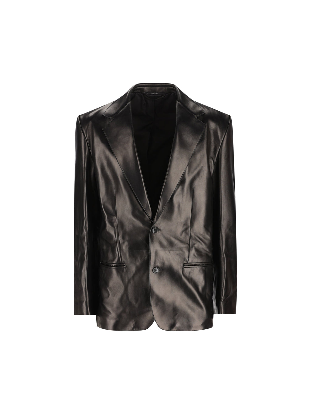 Gucci Men's Leather Blazer in Black - view 1