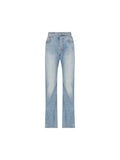 Gucci Women's Straight Denim Jeans in Blue - view 1