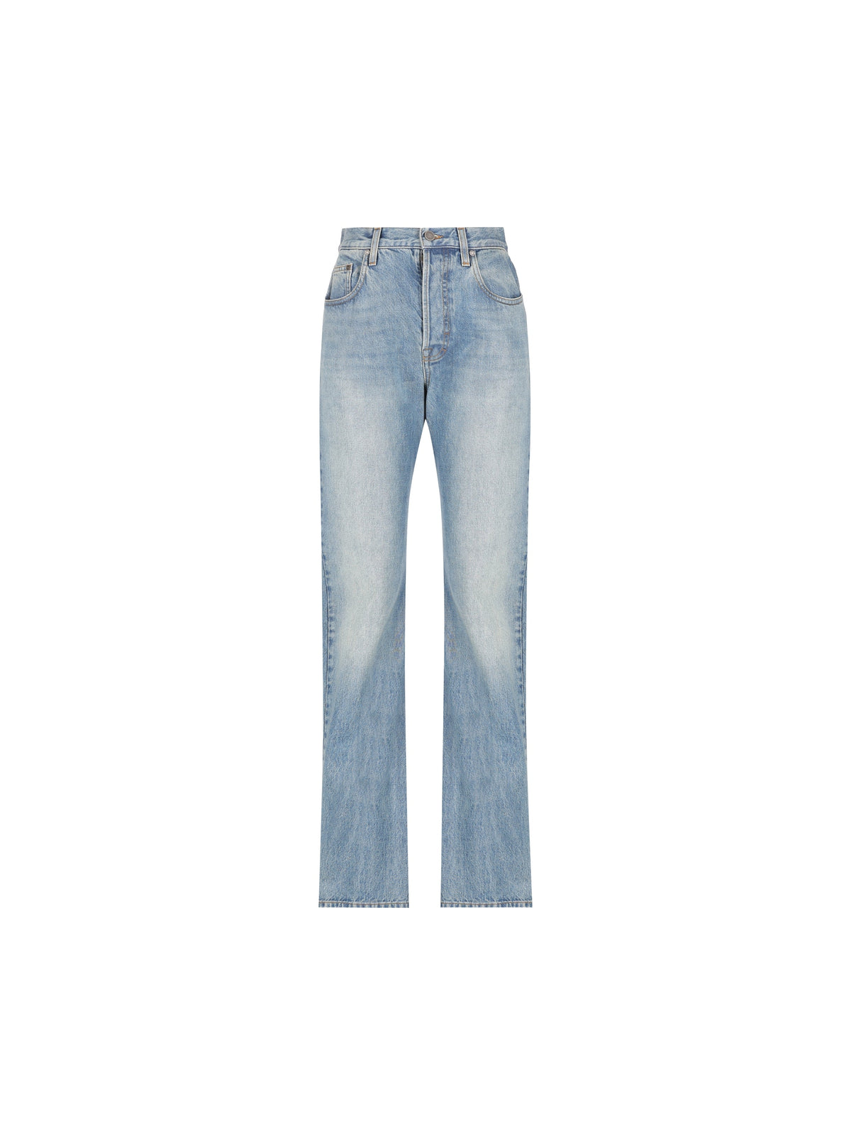 Gucci Women's Straight Denim Jeans in Blue - view 1