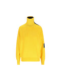 Loewe Women's Wool Zip Jumper in Yellow - view 1
