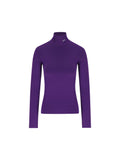 Loewe Women's Viscose Blend Jumper in Purple - view 1