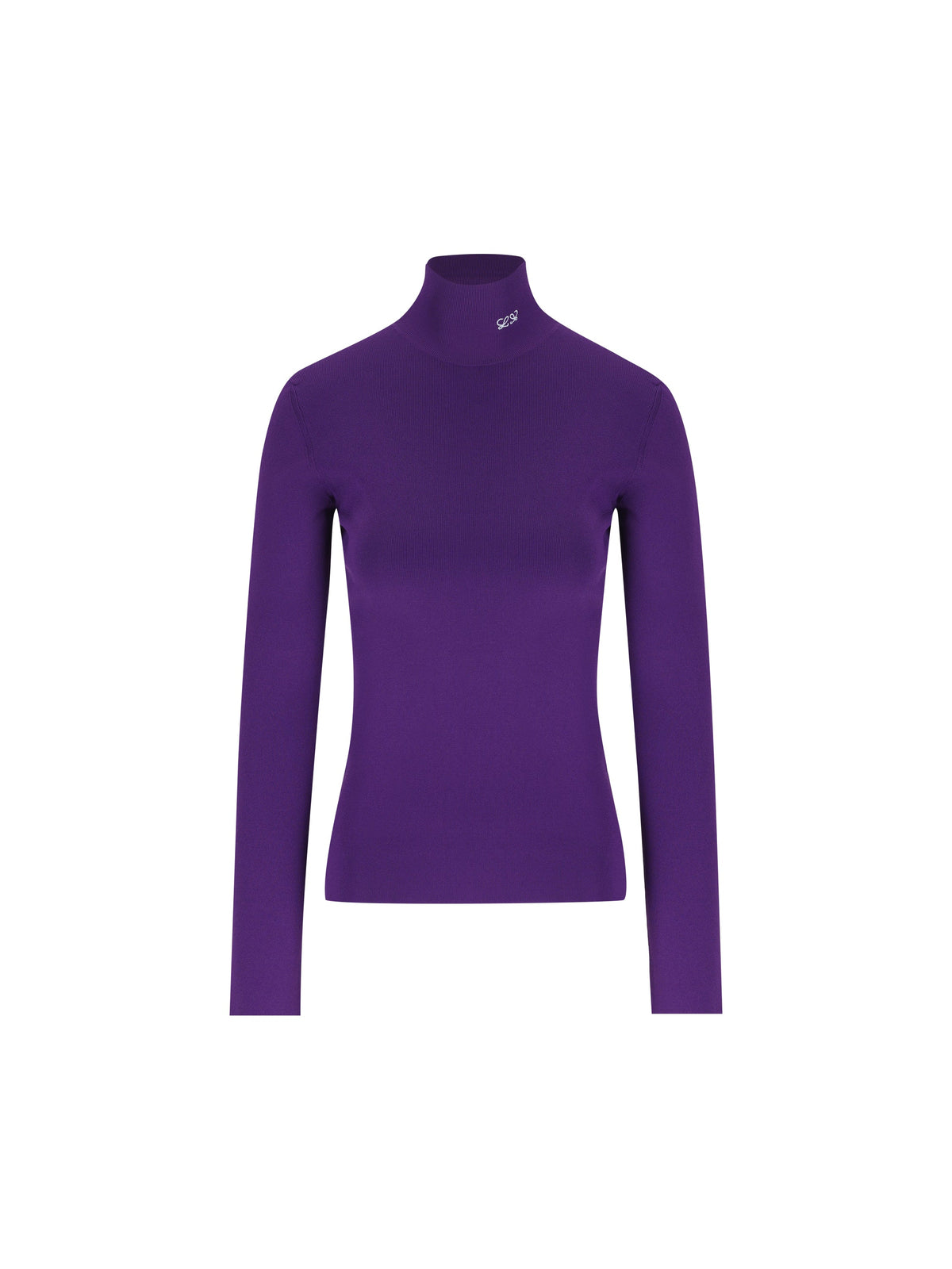Loewe Women's Viscose Blend Jumper in Purple - view 1