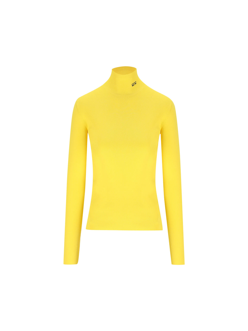 Loewe Women's Viscose Blend Jumper in Yellow - view 1