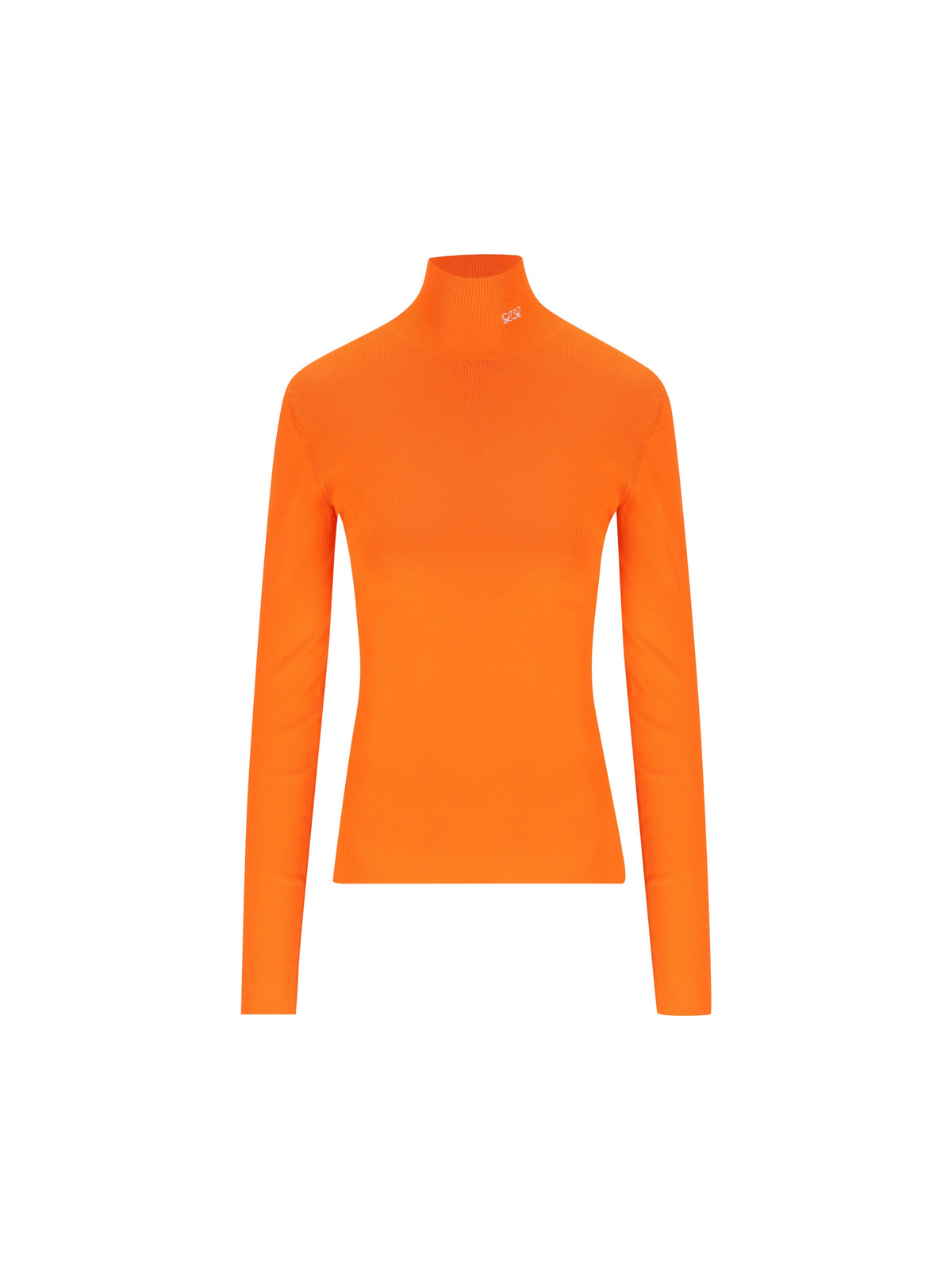 Loewe Women's Viscose Blend Jumper in Orange - view 1