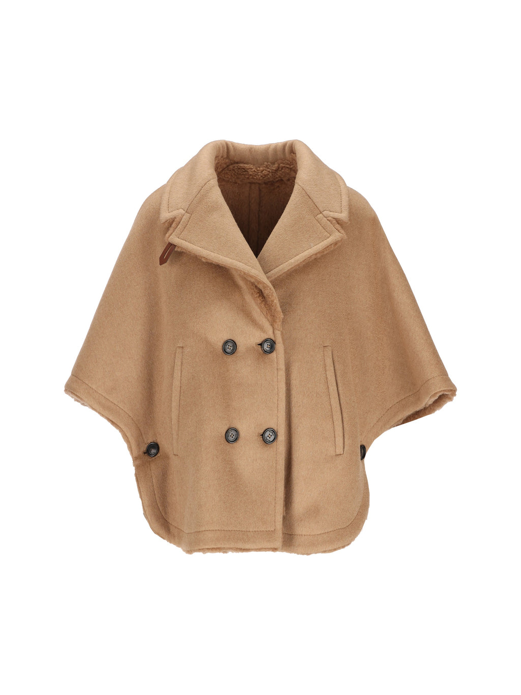 Max Mara Women's Pure Camel Cape in Camel - view 1