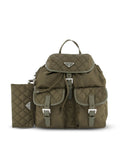 Prada Women's Re-Nylon Backpack in Green - view 1