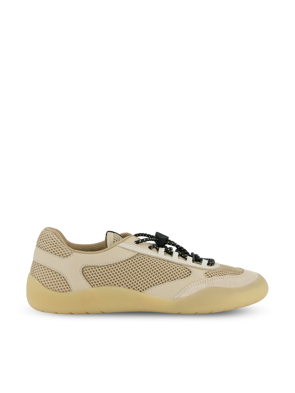 Prada Women's Speedrock Mesh Sneakers in Beige - view 1