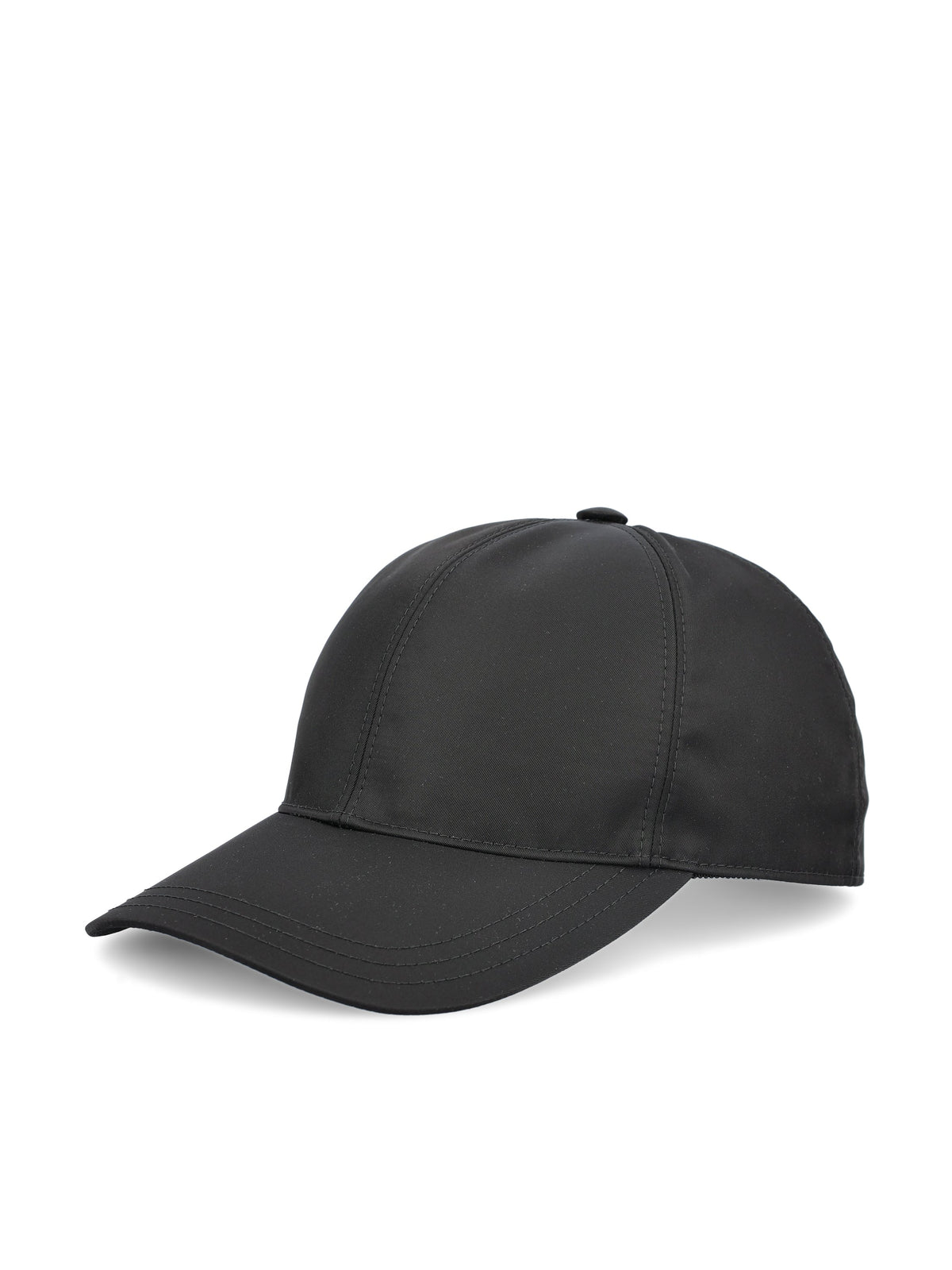 Prada Women's Re-Nylon Baseball Cap in Black - view 1