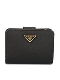Prada Women's Saffiano Leather Wallet in Black - view 1
