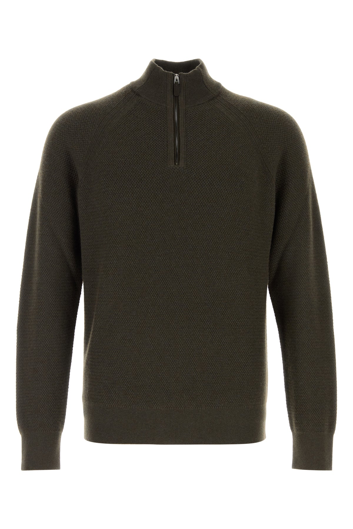 Zegna Men's Cashmere Sweater in Brown - image 1