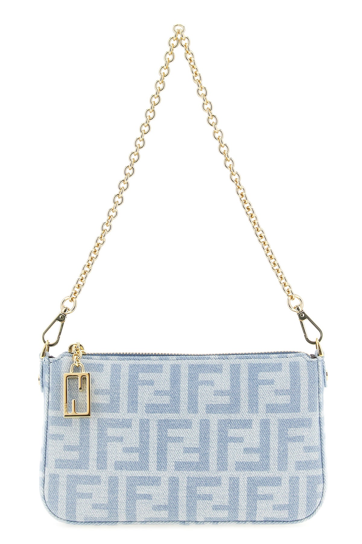 Fendi Women's Baguette pouch in Light Blue - image 1