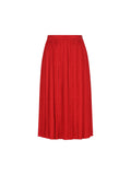 Gucci Women's Silk Jacquard Midi Skirt in Red - view 1
