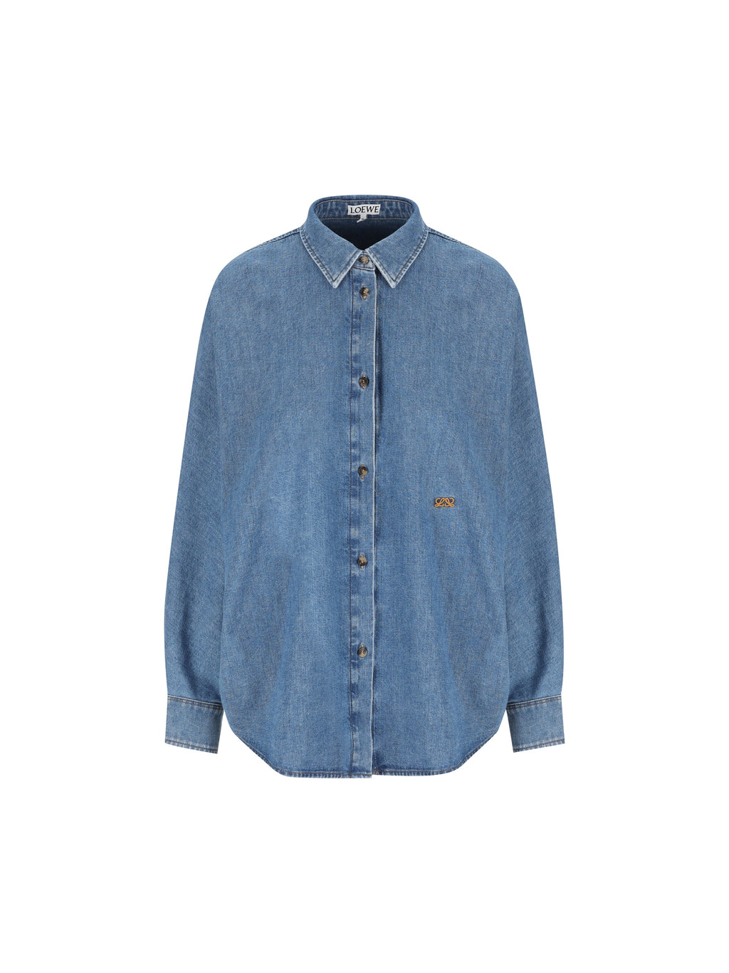 Loewe Women's Denim Shirt in Blue - view 1