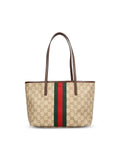Gucci Women's GG Fabric Tribeca Small Tote in Beige - view 1