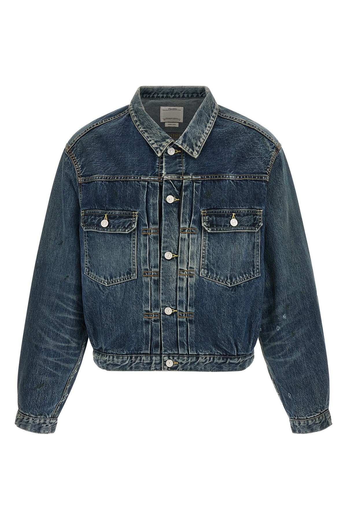 Visvim Men's 101XX Jacket in Blue Cotton - view 1
