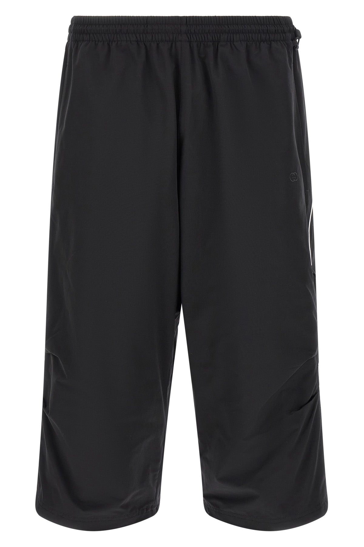 Gucci Men's Black Interlocking G Bermuda Shorts - image 1