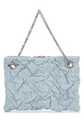 Dior Women's Crinkled Leather Hobo Bag in Light Blue - image 1