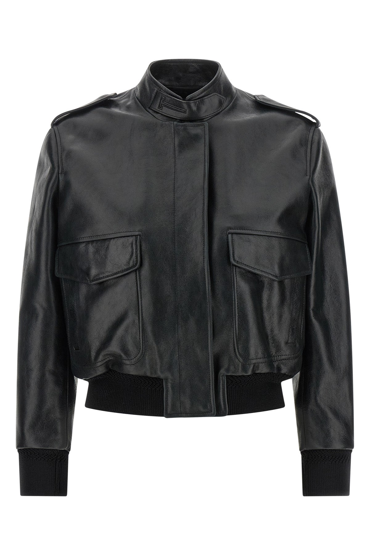 Tom Ford Women's Aviator Jacket with Embossed T Detail - image 1