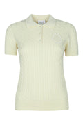 Dior Women's Cable Knit Polo in Cream - image 1