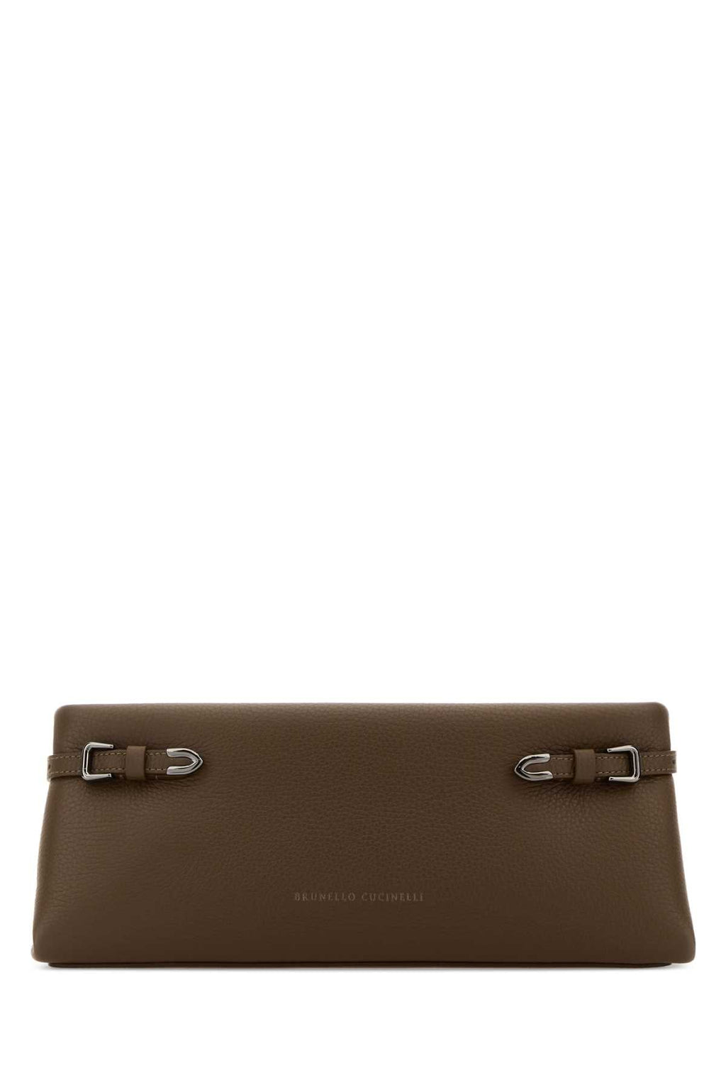 Brunello Cucinelli Women's Leather Clutch in Olive - image 1