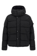 Stone Island Men's 4100063 Down Jacket in Black Wool - view 1