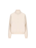 Brunello Cucinelli Women's Cashmere Turtleneck in White - view 1