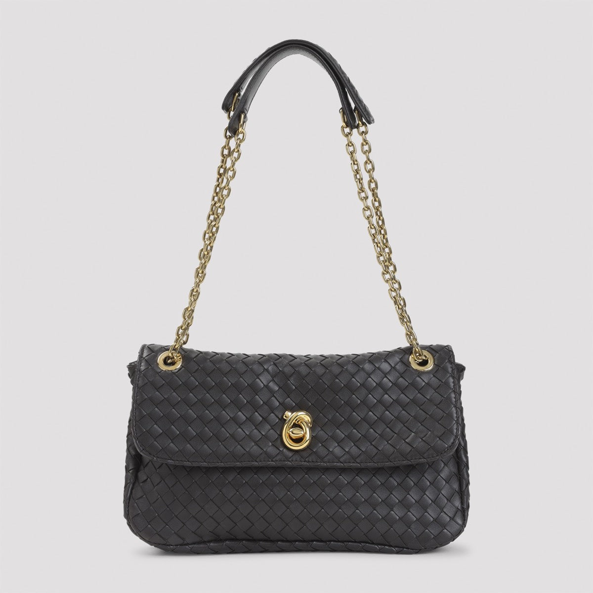 Bottega Veneta Women's Leather Madison Bag in Espresso