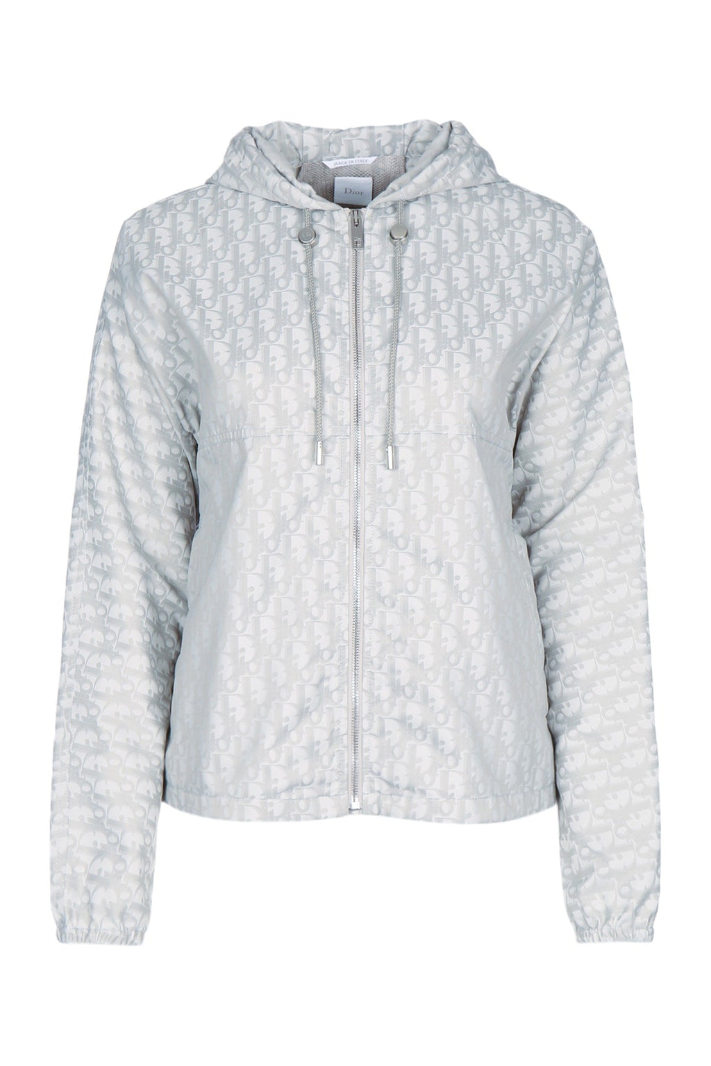 Dior Women's Quilted Caban Jacket in Light Blue - image 1