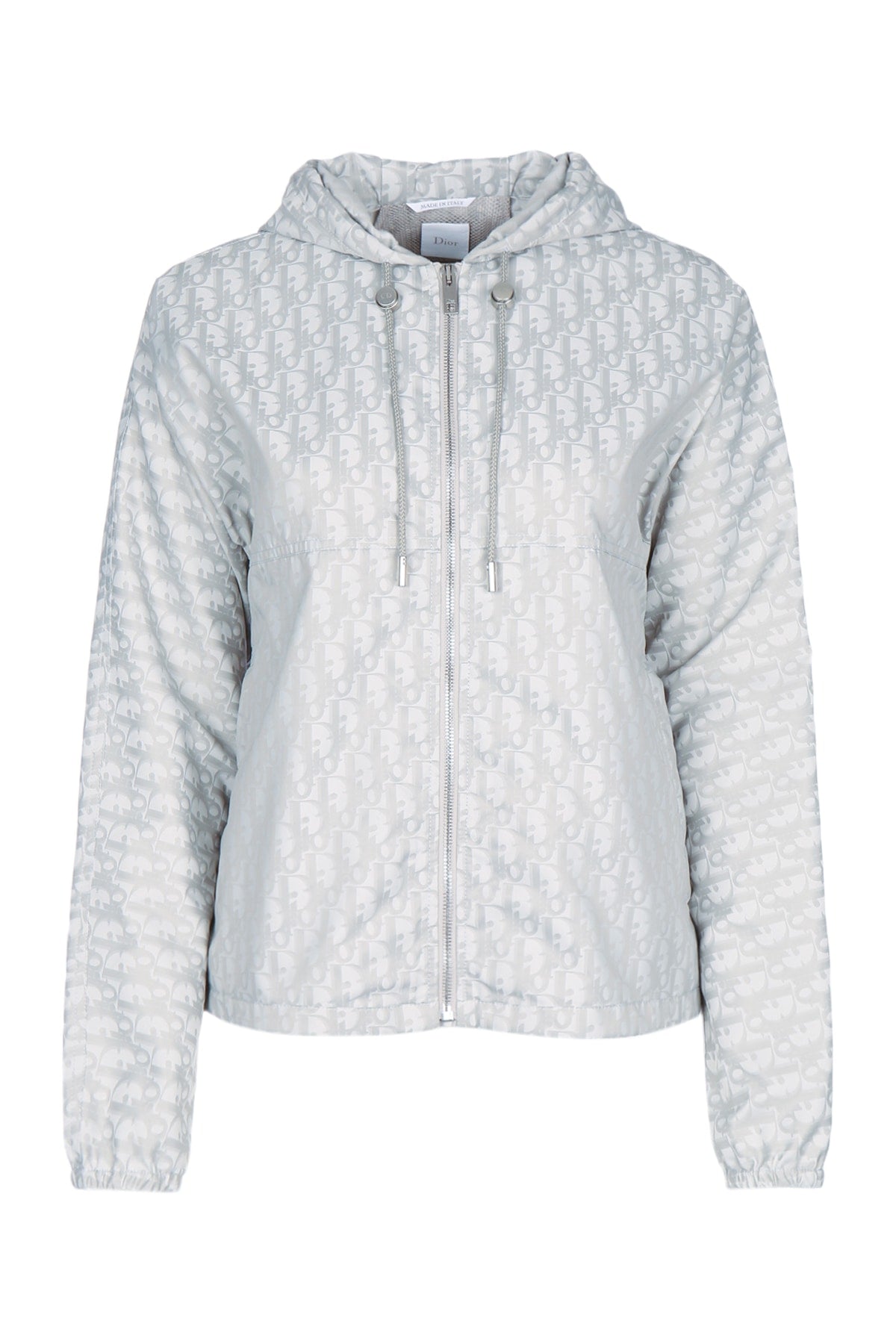 Dior Women's Quilted Caban Jacket in Light Blue - image 1