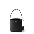 Prada Women's Saffiano Bucket Bag in Black