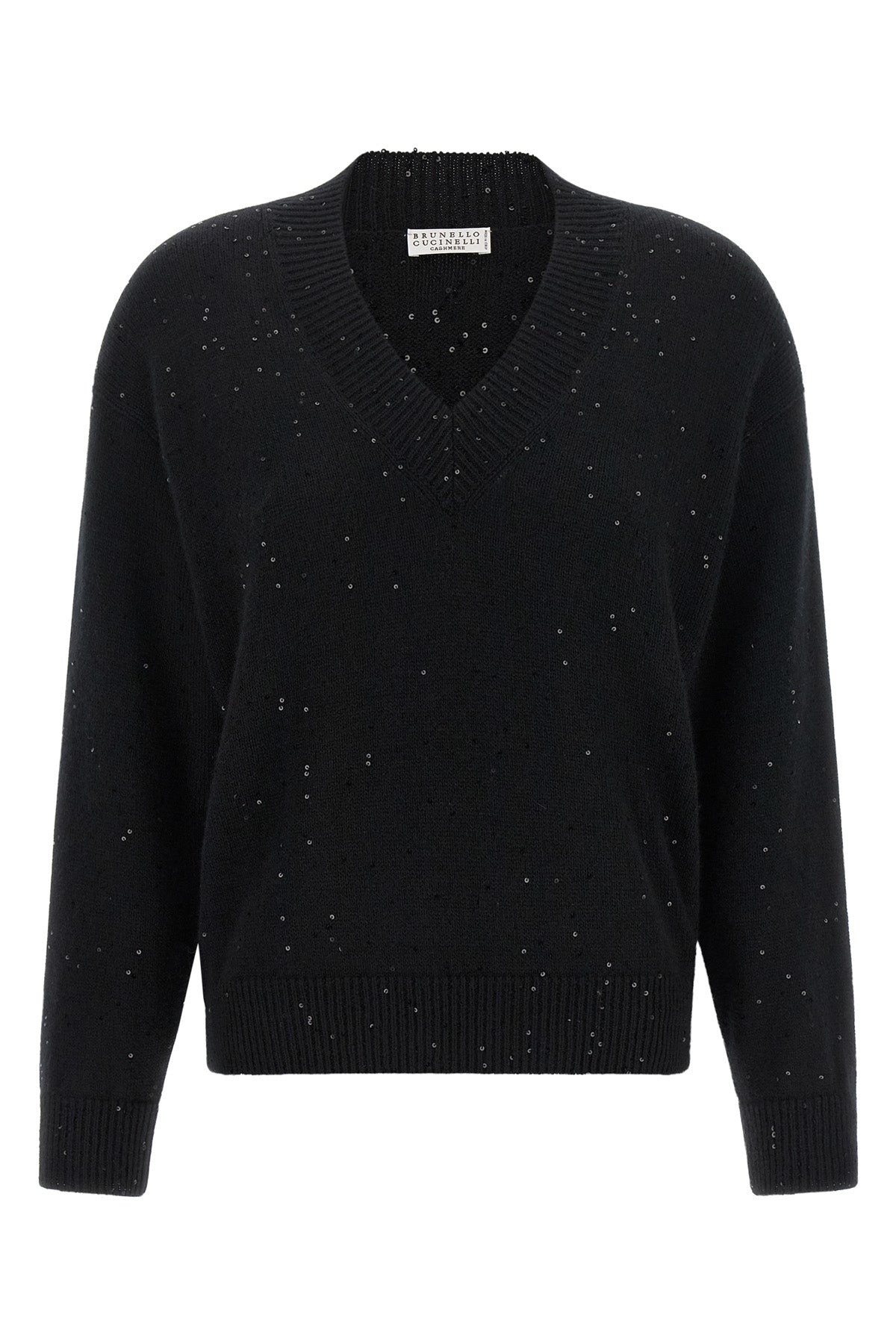 Brunello Cucinelli Women's Diamante sweater in Black - image 1