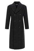 Jacquemus Men's Le Manteau Tailleur Coat in Gray Wool - view 1