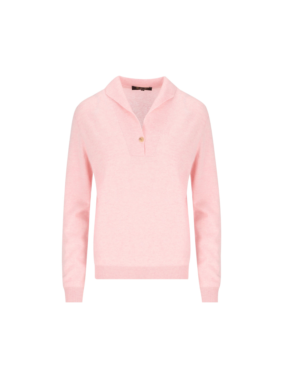 Loro Piana Women's Sergio Cashmere Polo in Pink - view 1