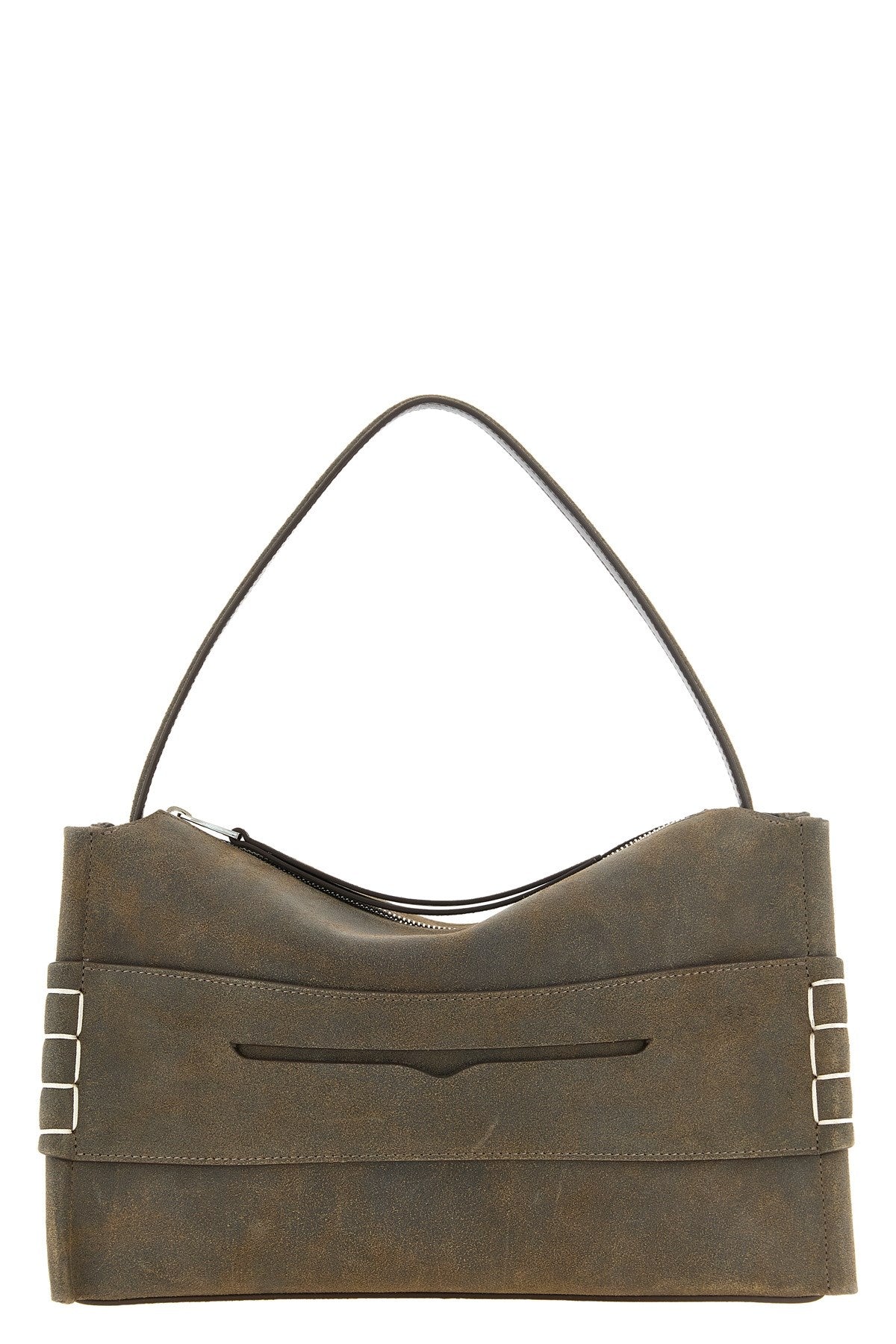JW Anderson Women's Loafer Medium Handbag in Brown Leather - view 1
