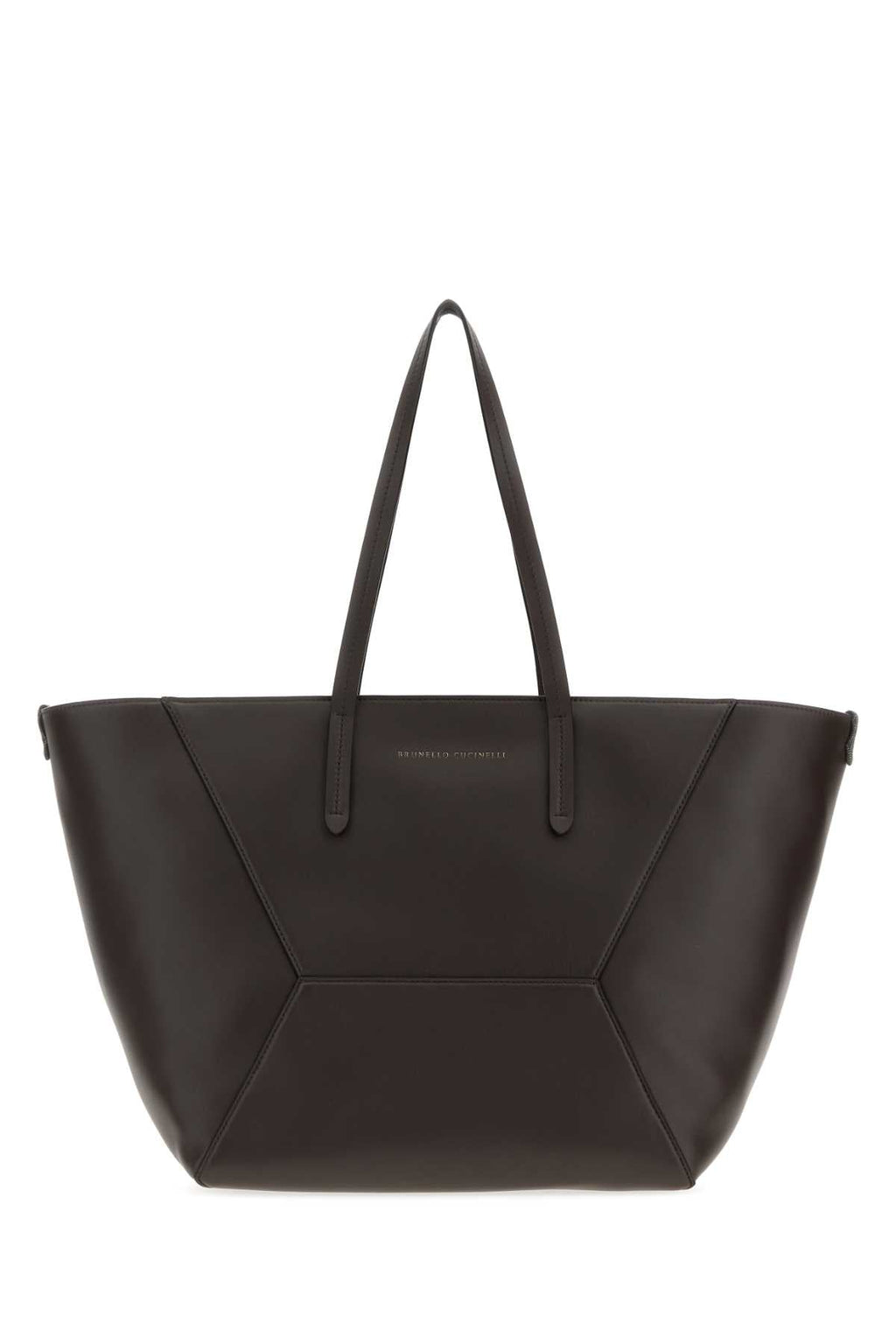 Brunello Cucinelli Women's Leather Tote in Dark Brown - image 1