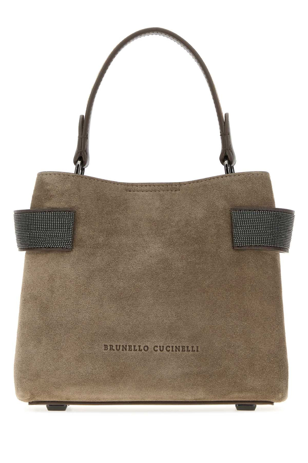 Brunello Cucinelli Women's Suede Tote in Taupe - image 1