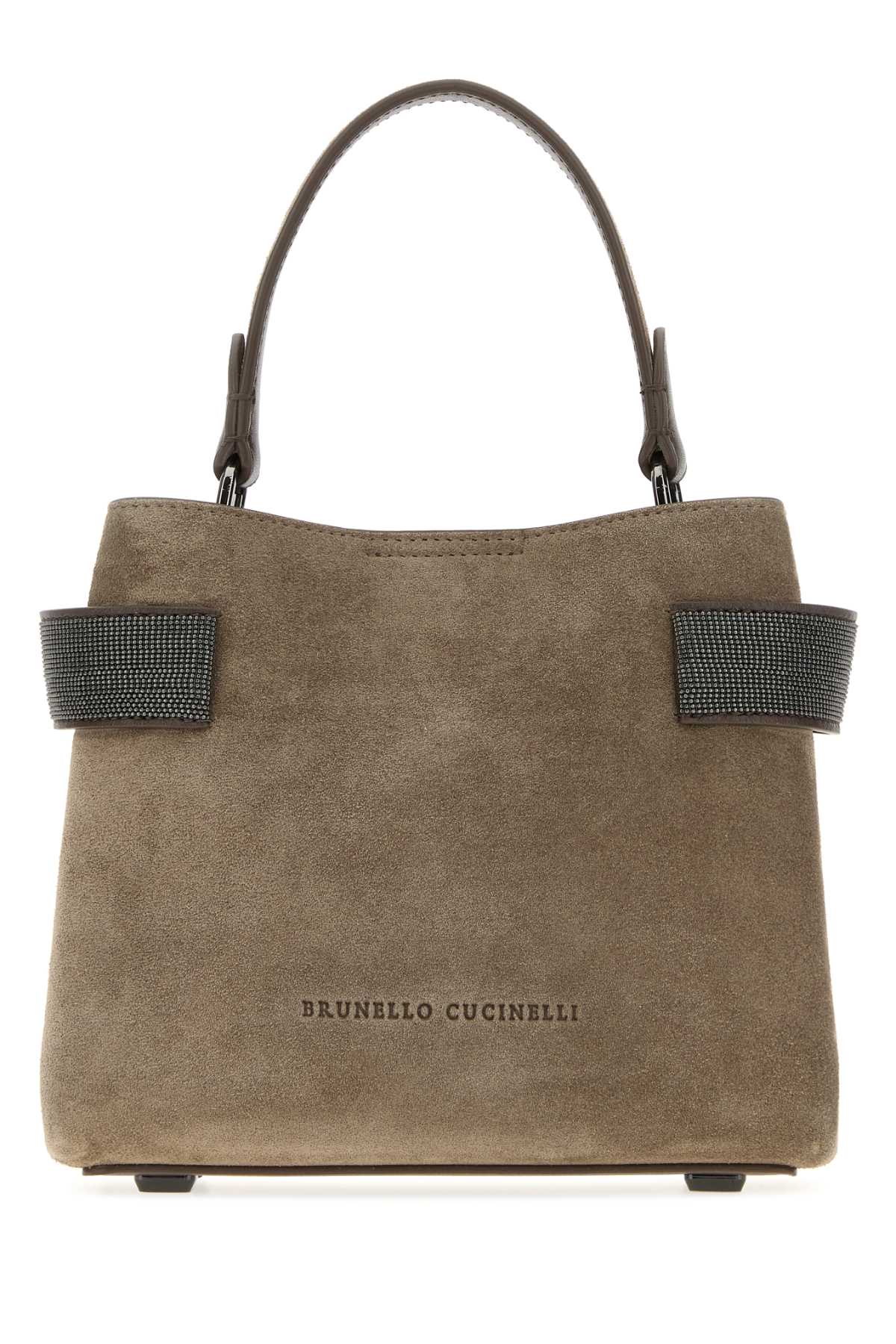 Brunello Cucinelli Women's Suede Tote in Taupe - image 1