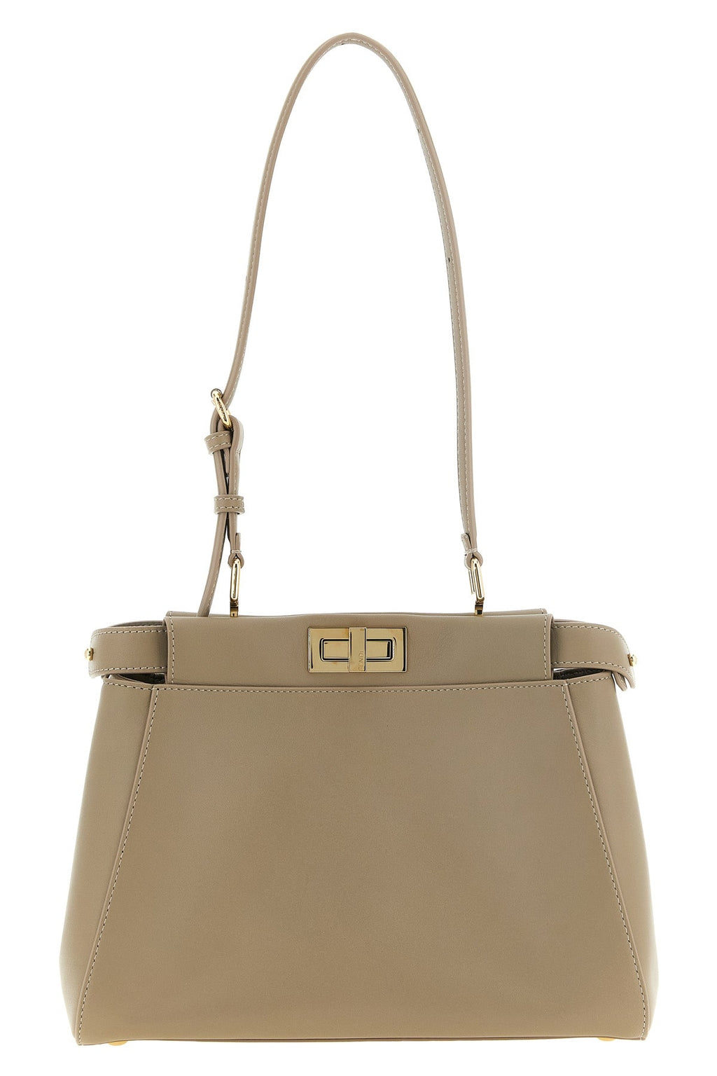 Fendi Women's My Peekaboo Small Shoulder Bag in Beige - image 1