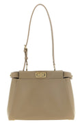 Fendi Women's My Peekaboo Small Shoulder Bag in Beige - image 1