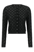 Gucci Women's GG Embroidered Cardigan in Black - image 1