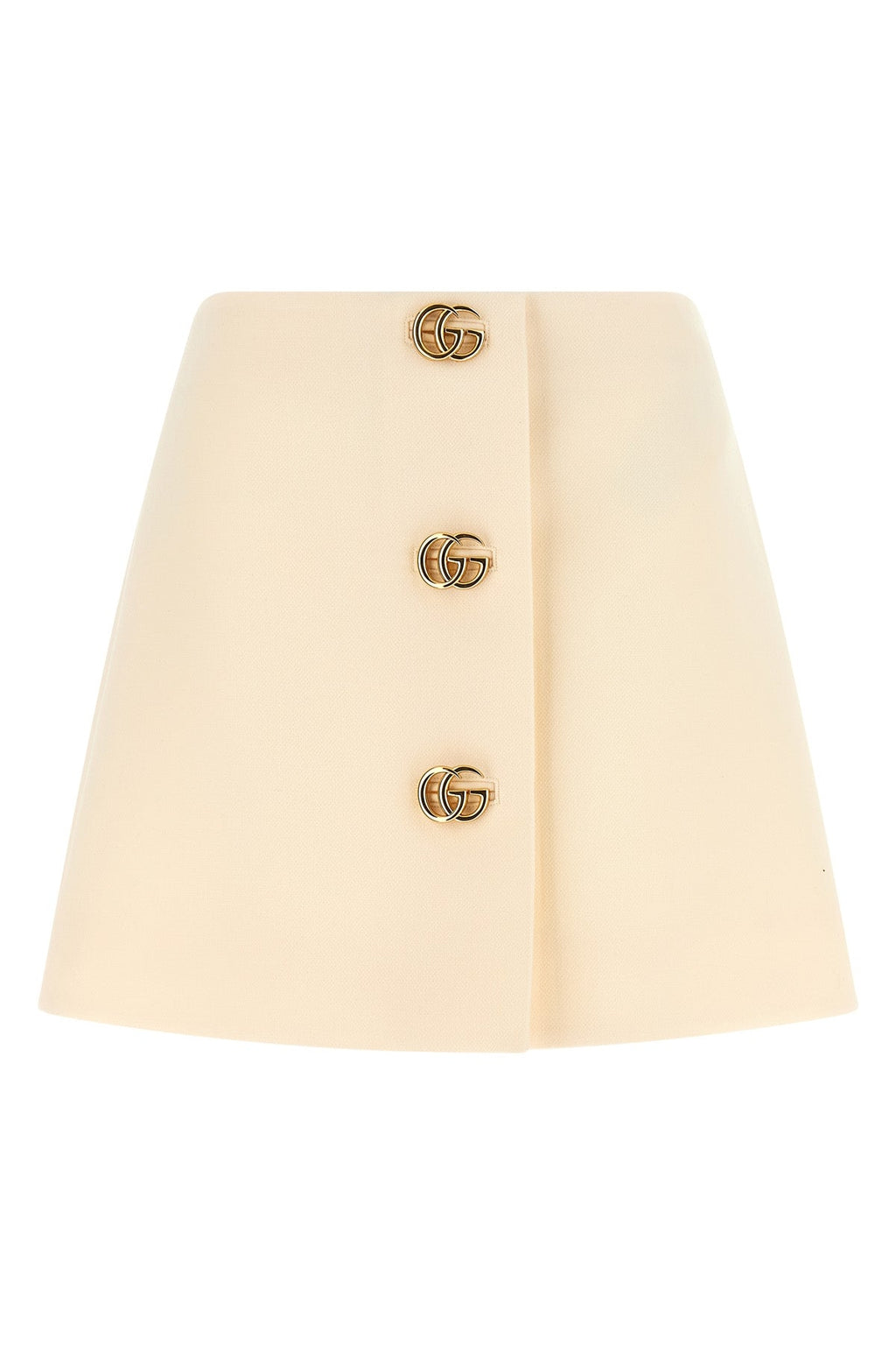 Gucci Women's Double G Skirt in White - image 1